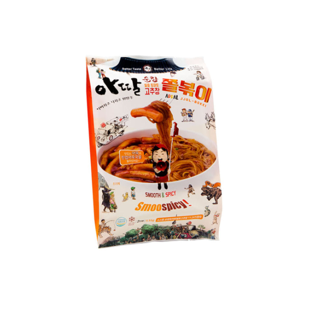 ED1905<br>AD)JJOLPOKKI WITH SAUCE(TOMATO&RED PEPPER PASTE FLAVORED) 22/535G