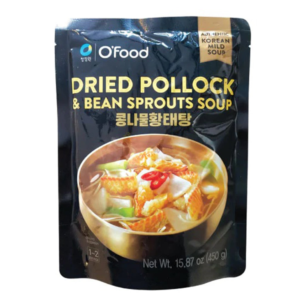 ED6015 <br>CJW)O'Food Dried Pollock & Bean Sprout Soup 20/450G