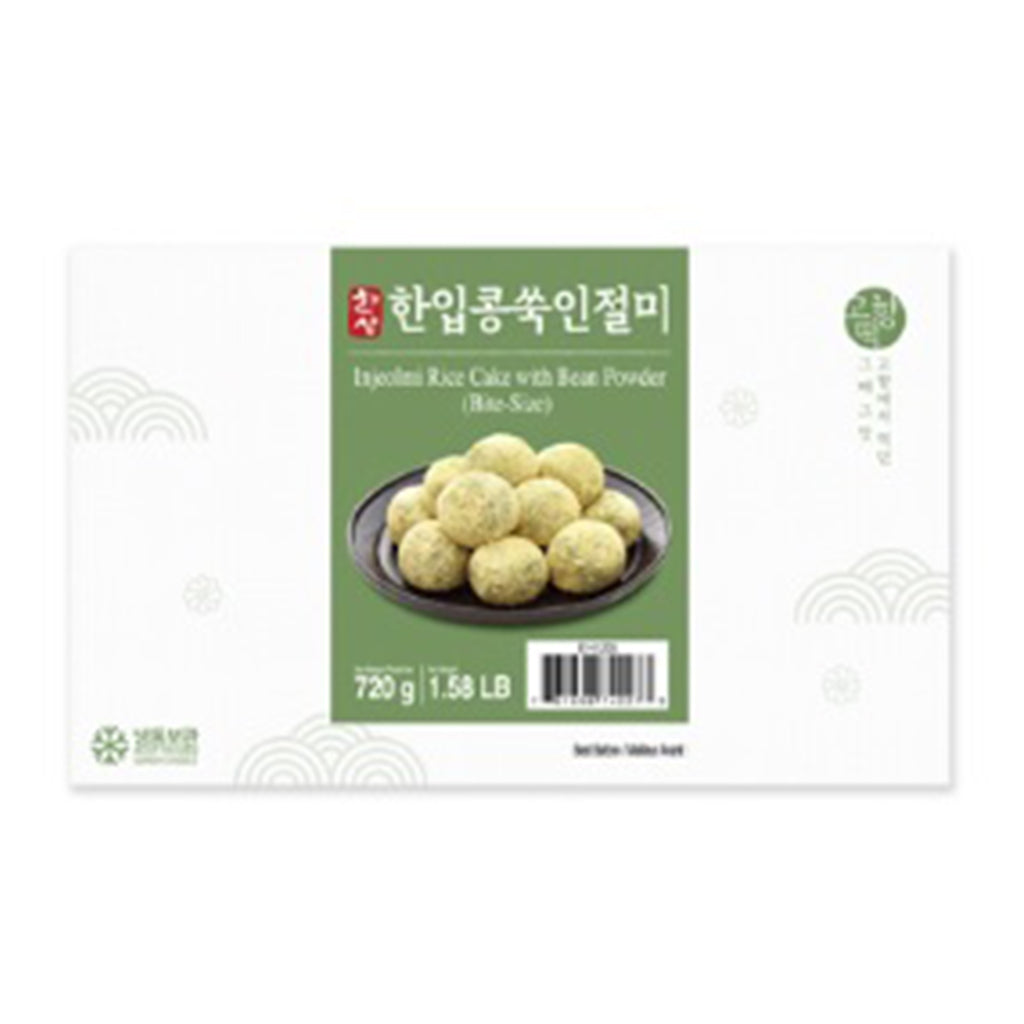 EH1205 <br>HS)Injeolmi Rice Cake With Bean Powder 20/1.54LB(700G)