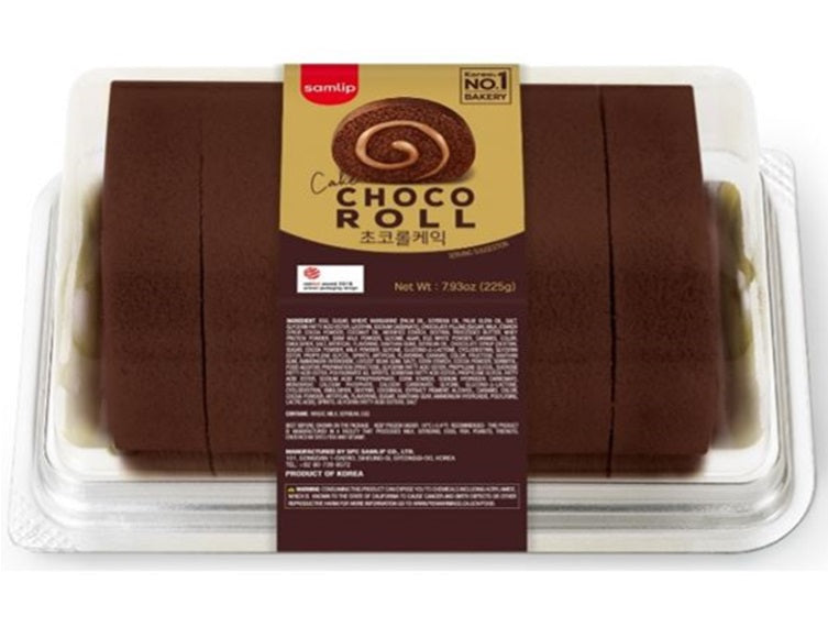 ES1232<br>SAMLIP)CHOCO ROLL CAKE 9/225G