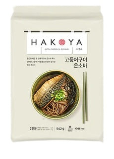 ET9015 <br>LFFOOD)Hakoya Grilled Mackerel On Soba 12/542G