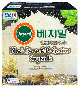 LJ0026<br>CHUNG'S FOOD VEGEMIL BLACK BEAN & ALMOND SOYMILK 6/16/190ML