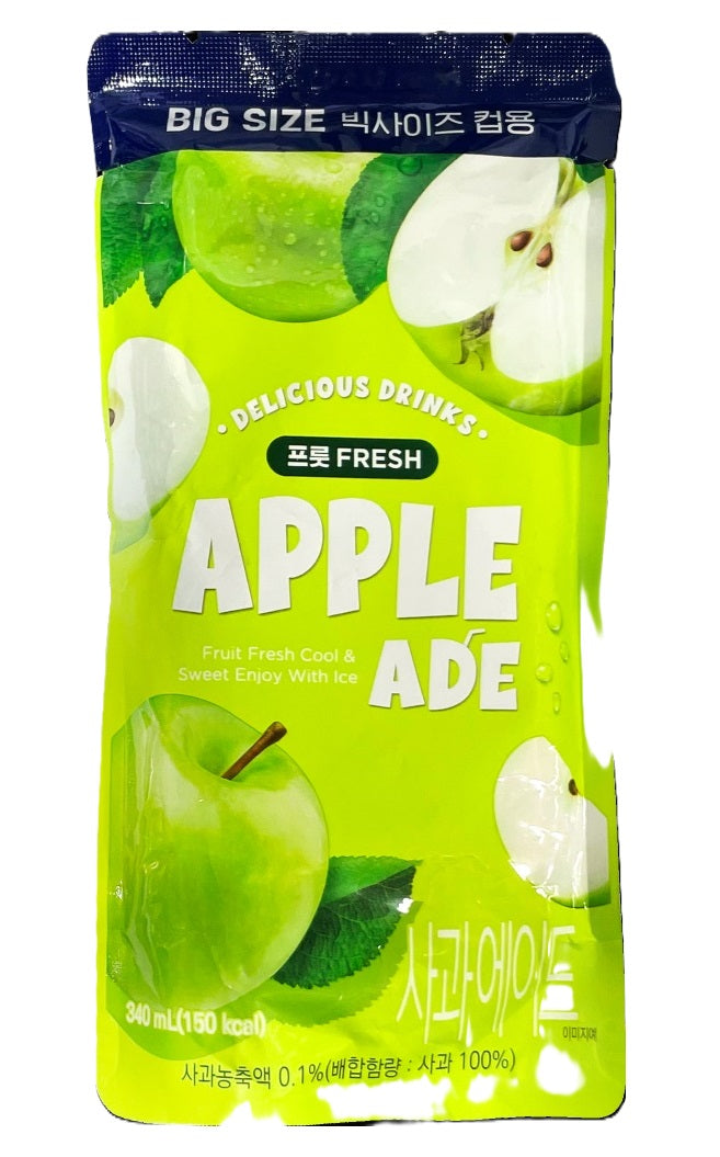 LP0105<br>Y24P)APPLE ADE POUCH DRINK 40/340ML