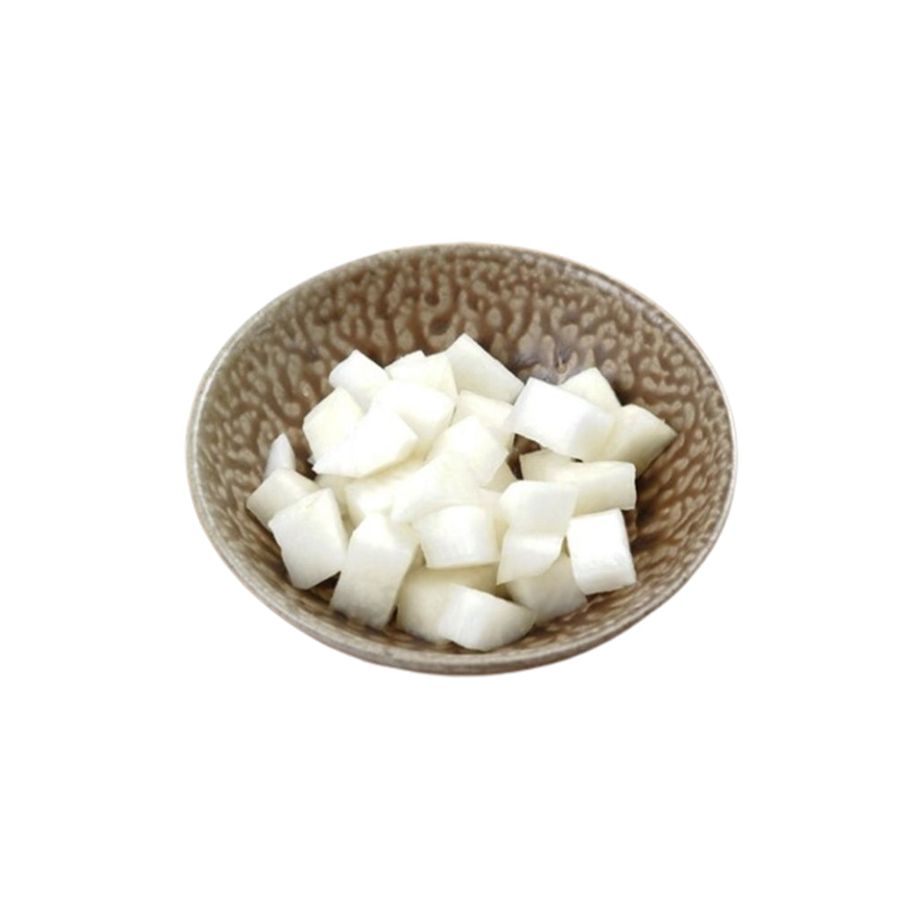 RK1502<br>BBQ)PICKLED RADISH DICES(FOR CHICKEN) 35LB