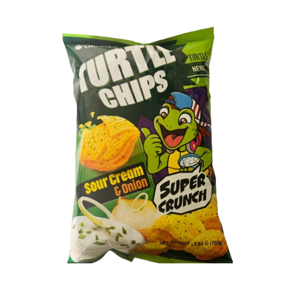 SO1065<br>ORION)TURTLE CHIPS(SOUR CREAM & ONION) 12/160G