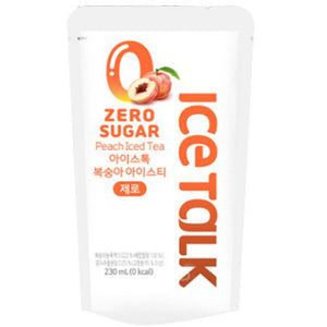 TP9920<br>ICETALK)ZERO SUGAR PEACH ICED TEA 5/10/230ML