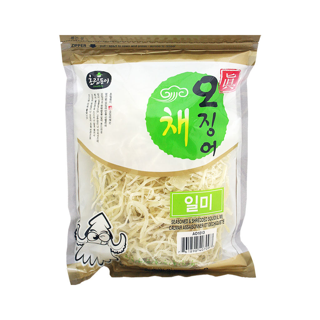 AO1013A<br>Choripdong Seasoned & Shredded Squid 12/454G