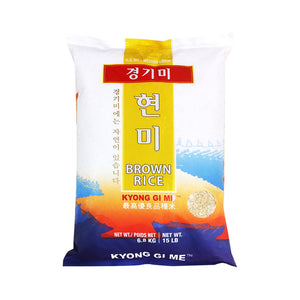 CH1020<br>Kyong Gi Me Rice Brown Rice 15LB