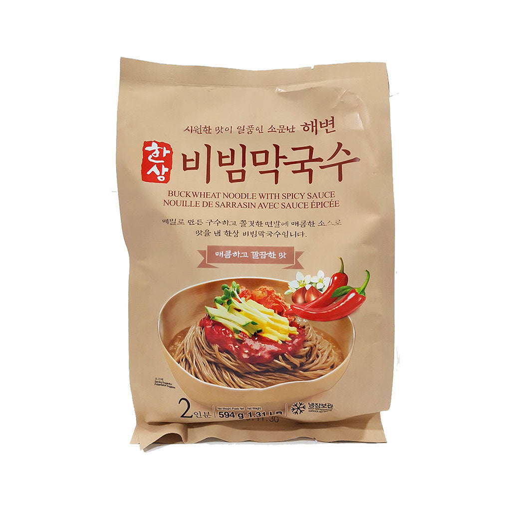 EC1247<br>Hansang Spicy Buckwheat Noodles (Including Sauce) 10/594G