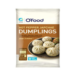 ED3005 <br>CJW)O' Food Hot Pepper Japchae Dumplings 20/180G