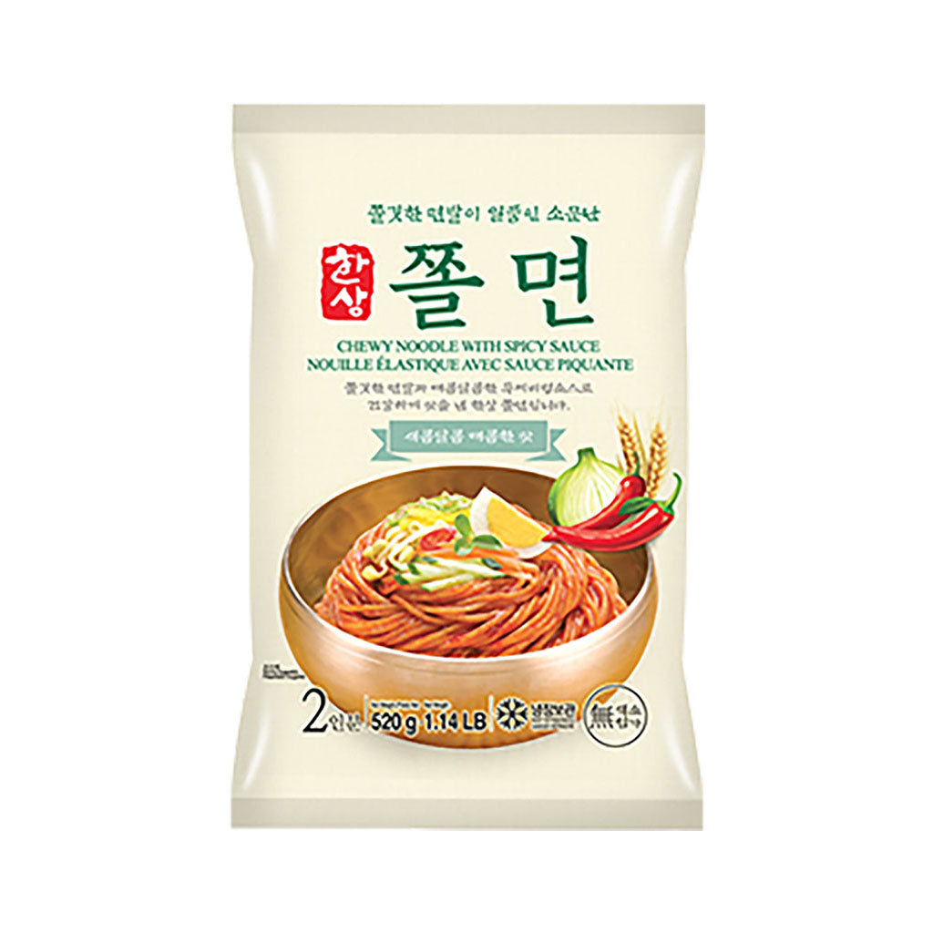 EH1151<br>Hansang Chewing Noodle With Spicy (For 2) 12/520G