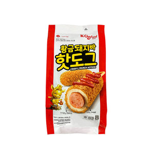 EL6001<br>Lotte Food Frozen Crispy Crunch Fish Dog 15/300G(60G*5)