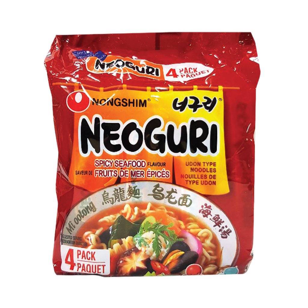 JNN112UT<br>Nongshim Neoguri Spicy Seafood (Multi) 6/4/120G