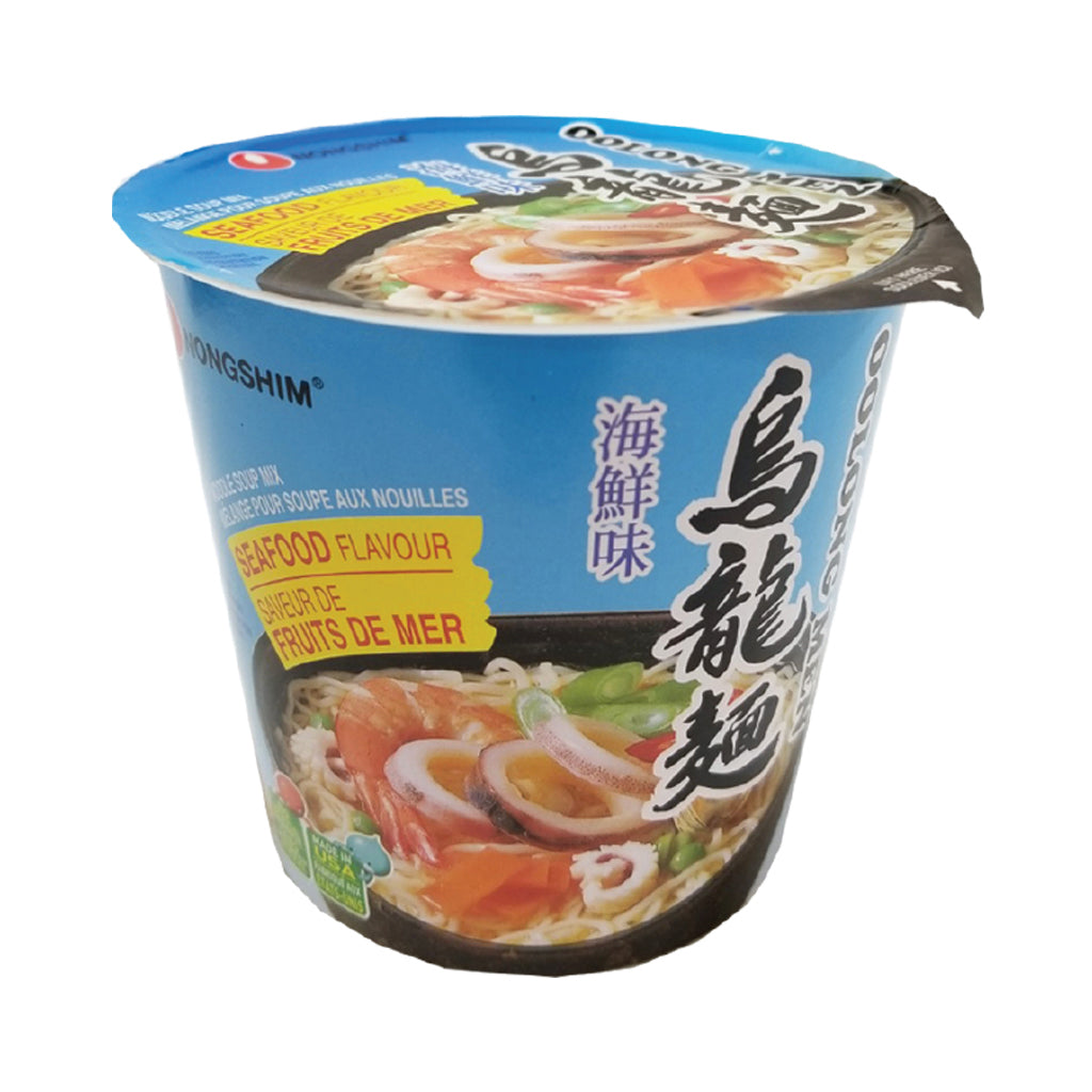 JNO511<br>Nongshim Oolongmen Cup Noodle(Seafood) 6/75G