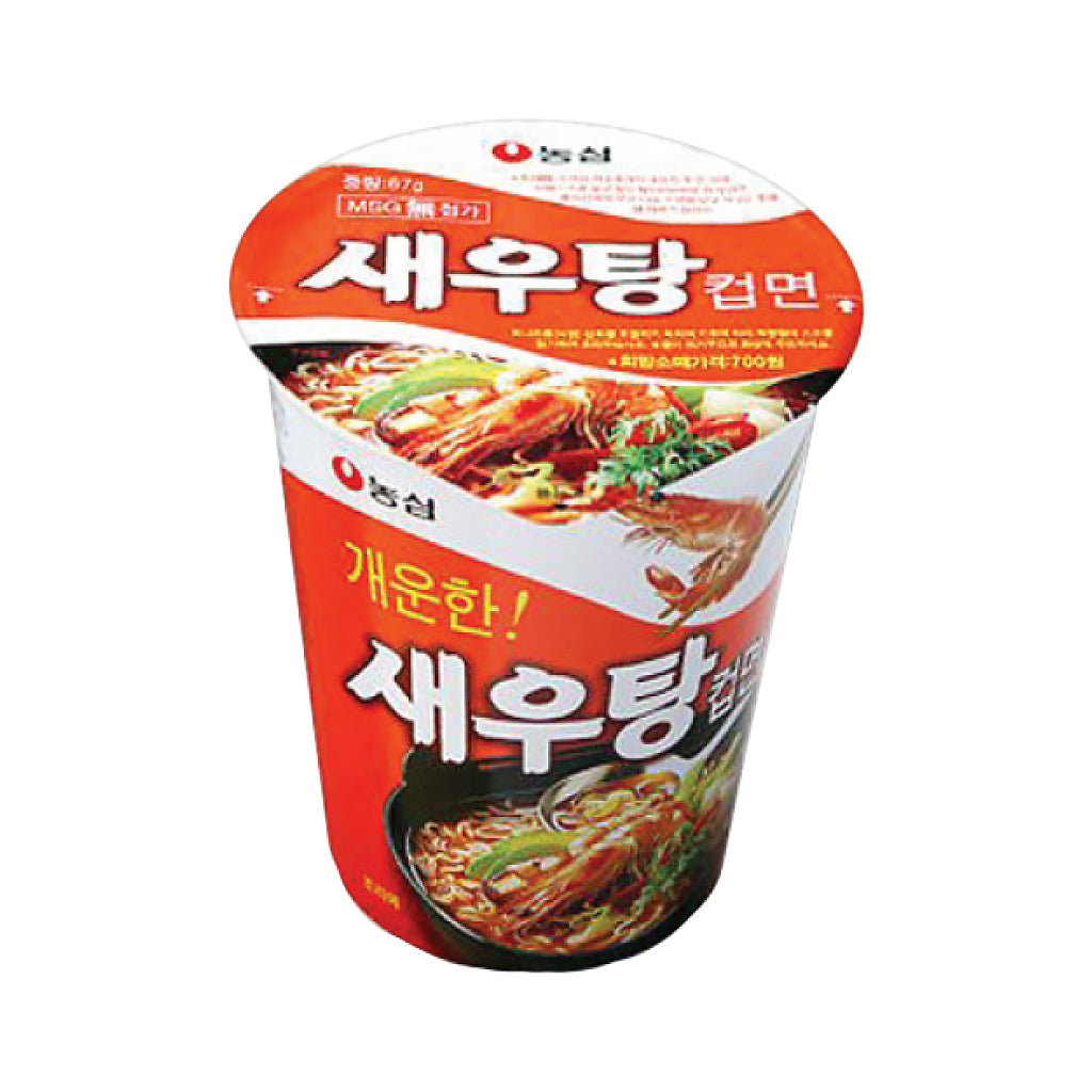 JNU731<br>Nongshim Spicy Noodle Soup With Shrimp Flavor 6/67G