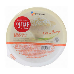 KB1056<br>CJ Cooked Rice Glutinousrice With Barley 12/210G