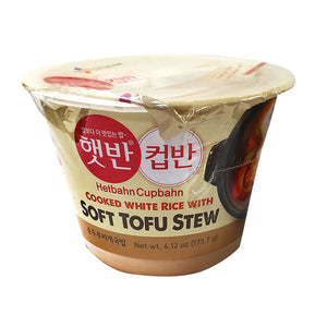 KB1082<br>CJ Cupbahn Tofu Rice Soup 18/173.7G