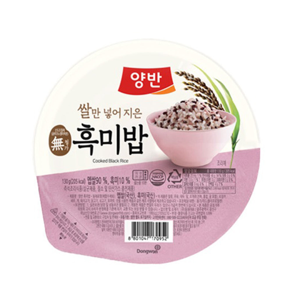 KD1077 <br>DW)Yangban Cooked Black Rice 24/130G