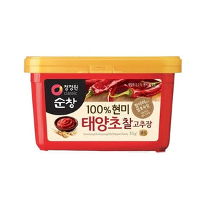 KD3002A<br>Chungjungone Sunchang Brownrice Hot Pepper Paste(Pl) 4/6.6LB