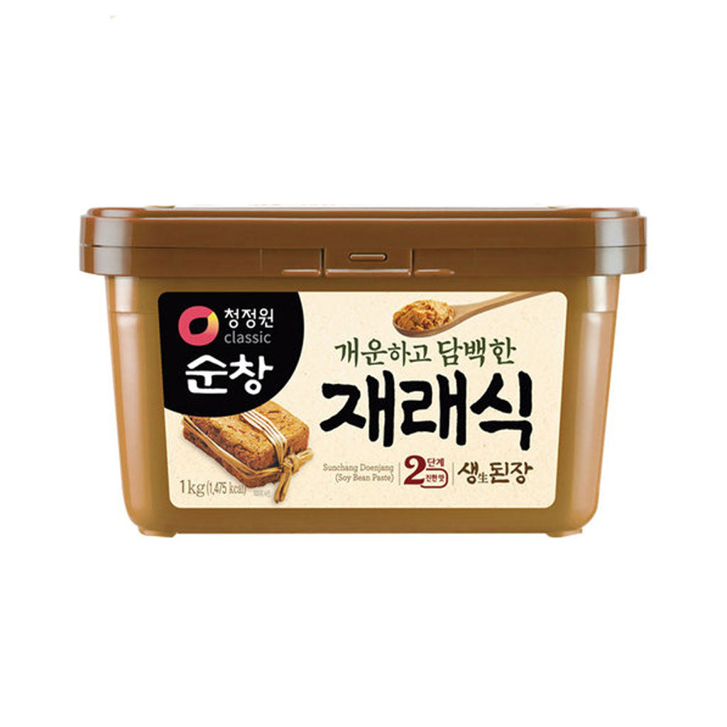 KD3031<br>Chungjungone Sunchang Soy Bean Paste(Pl) 12/2.2LB(1Kg)
