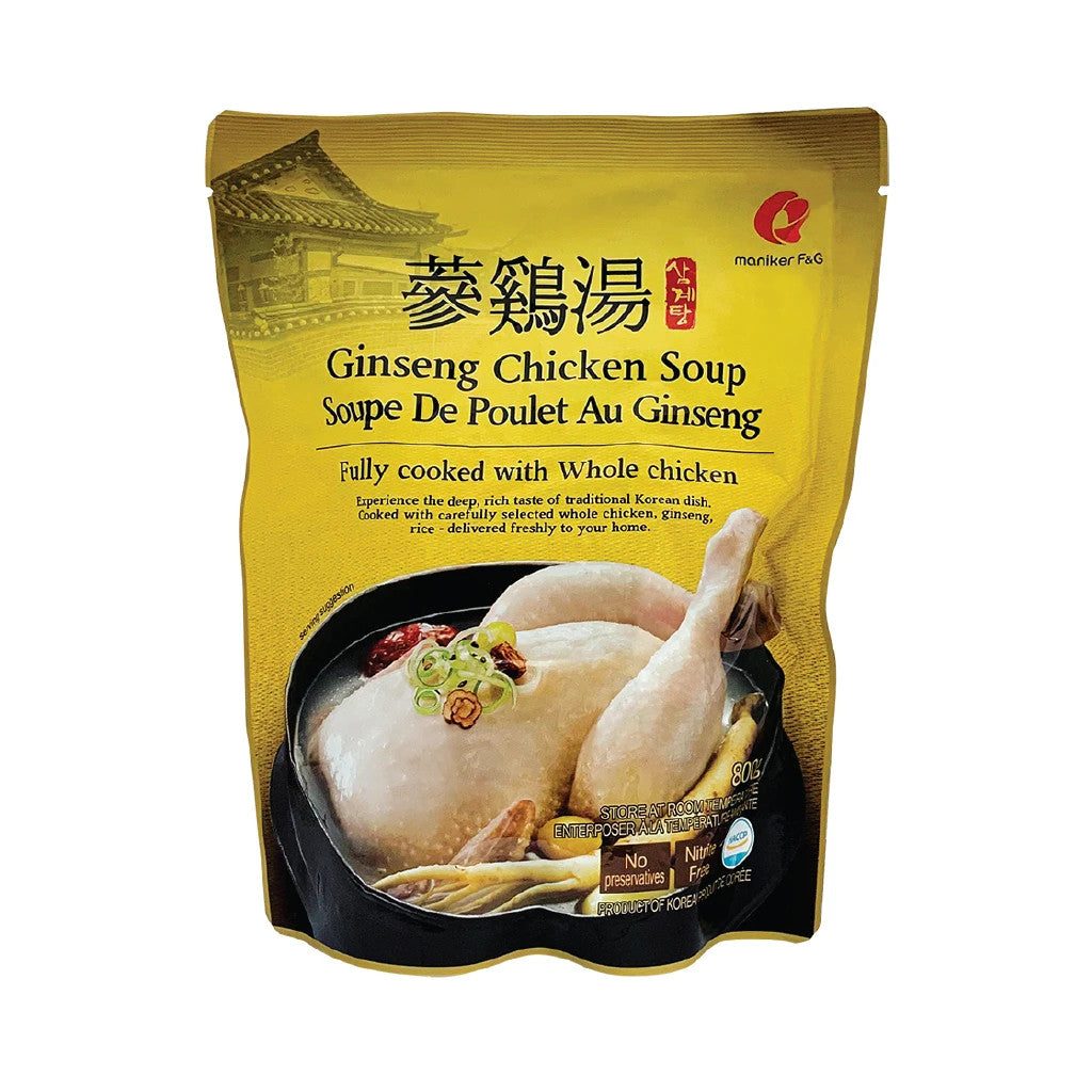 KM9901<br>Maniker Samgyetang (Ginseng Chicken Soup) 12/800G