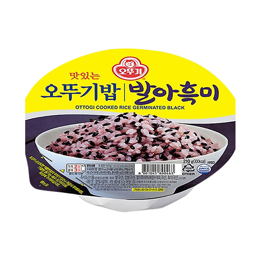 KO1203T<br>Ottogi Cooked Sprouted Black Rice 12/210G