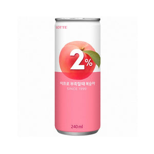 LL0001B<br>Lotte 2% Drink(Peach) 5/6/240ML