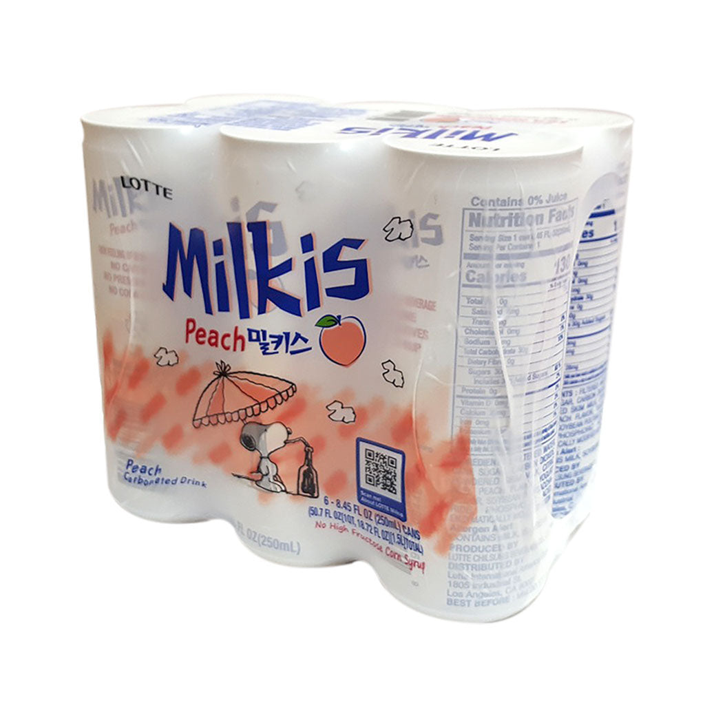 LL1021<br>Lotte Milkis(Peach) 5/6/250ML