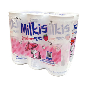 LL1023<br>Lotte Milkis(Strawberry) 5/6/250ML