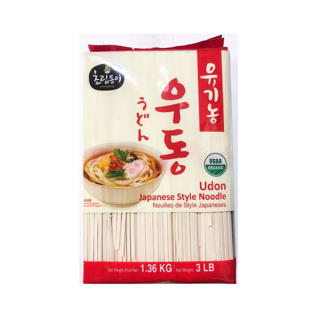 NC1030<br>Choripdong Jpn Style Noodle Organic Udonn 12/3LB