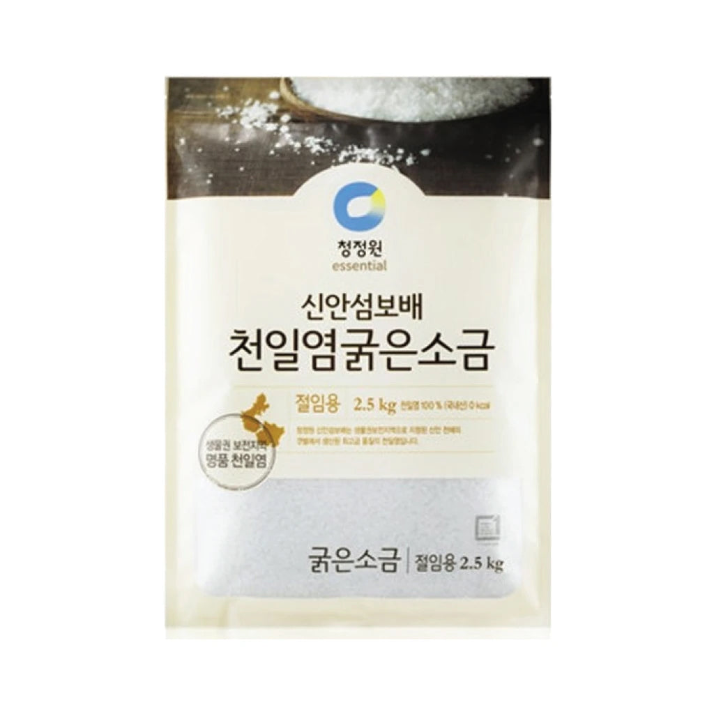 PD1256T<br>Chungjungone Natural Salt Coasrs 6/5.51LB(2.5Kg)