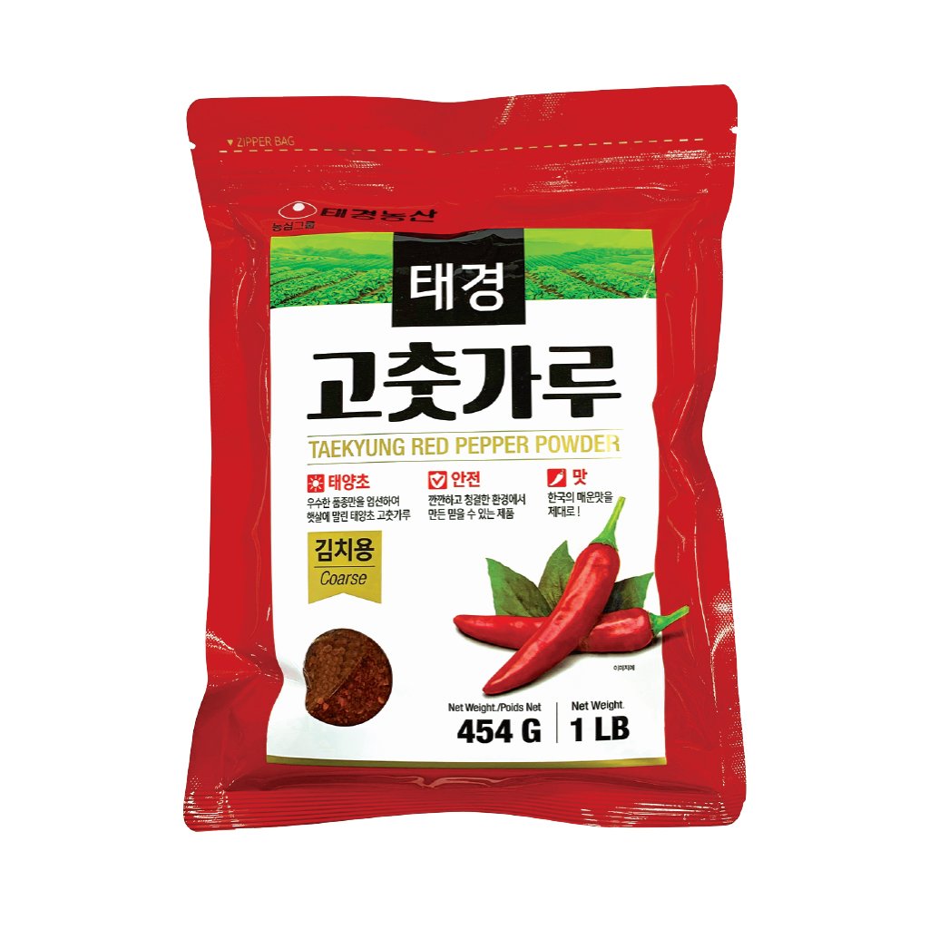 PG2301<br>Taekyung Red Pepper Powder(Coarse) 30/1LB(454G)