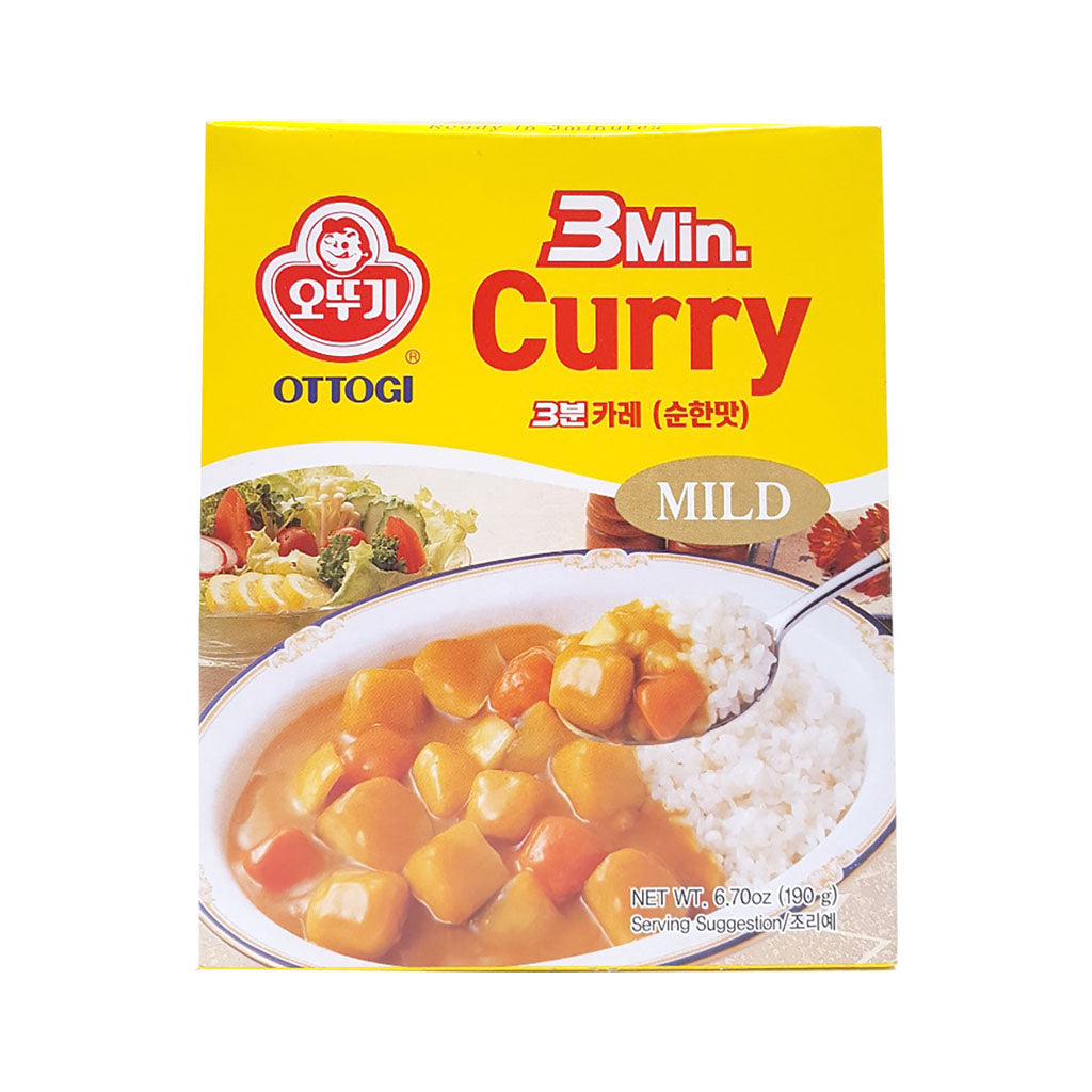 PO1210B<br>Ottogi 3Minutes Curry(Mild) 24/190G