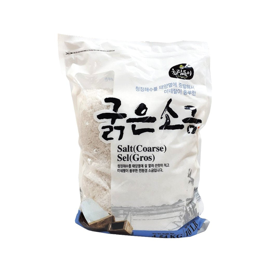 PS2013<br>Choripdong Natural Coarse Salt 5/10LB(4.54Kg)