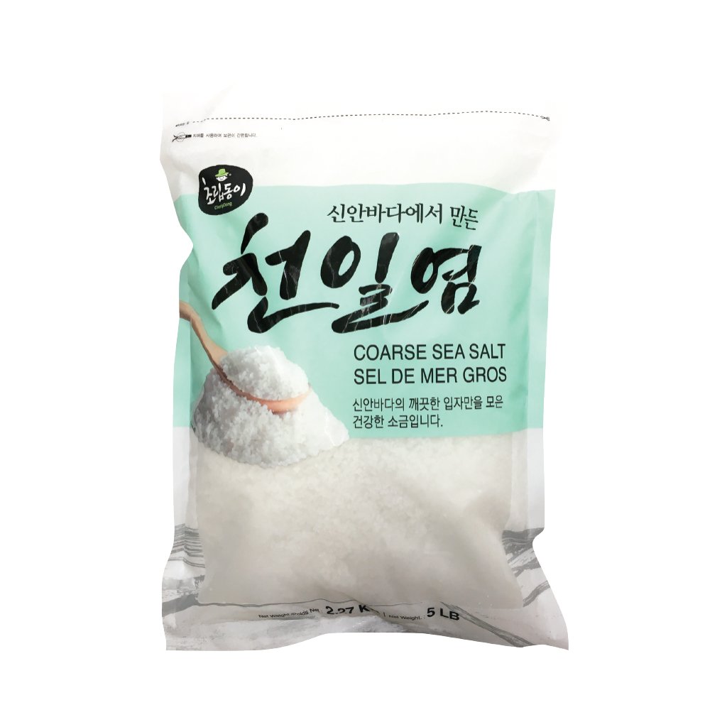PS2021<br>Choripdong Coarse Sea Salt(Chunilyum) 10/5LB(2.27Kg)