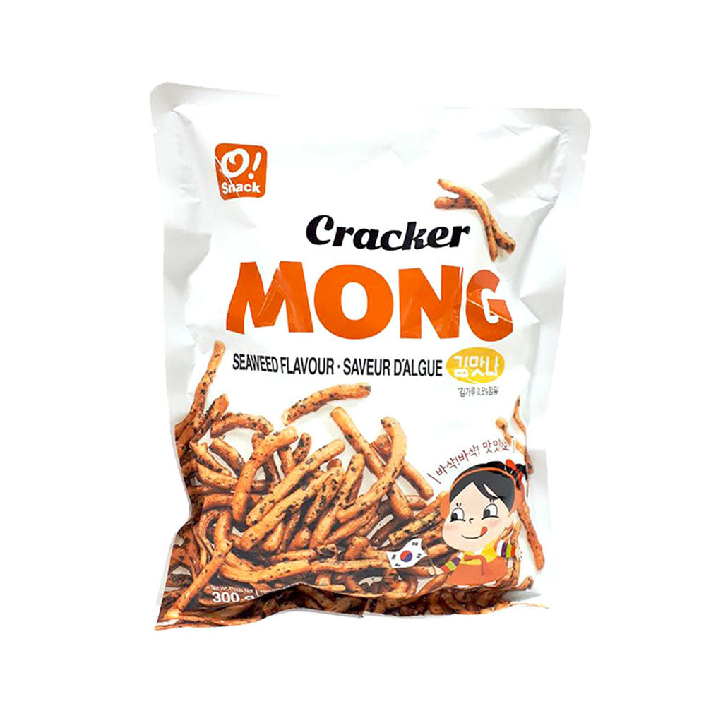 SC3207<br>O!Snack Cracker Mong (Seaweed) 12/300G