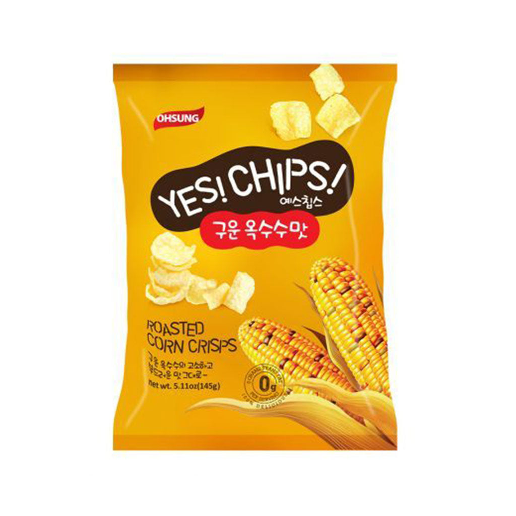 SS3001T<br>Ohsung Yes Chips (Roasted Corn Crisps) 16/145G