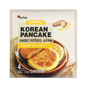 V-KP0007<br>Daifuku Korean Pancake (Sweet Potato) 24/480G (V-Kp0007)
