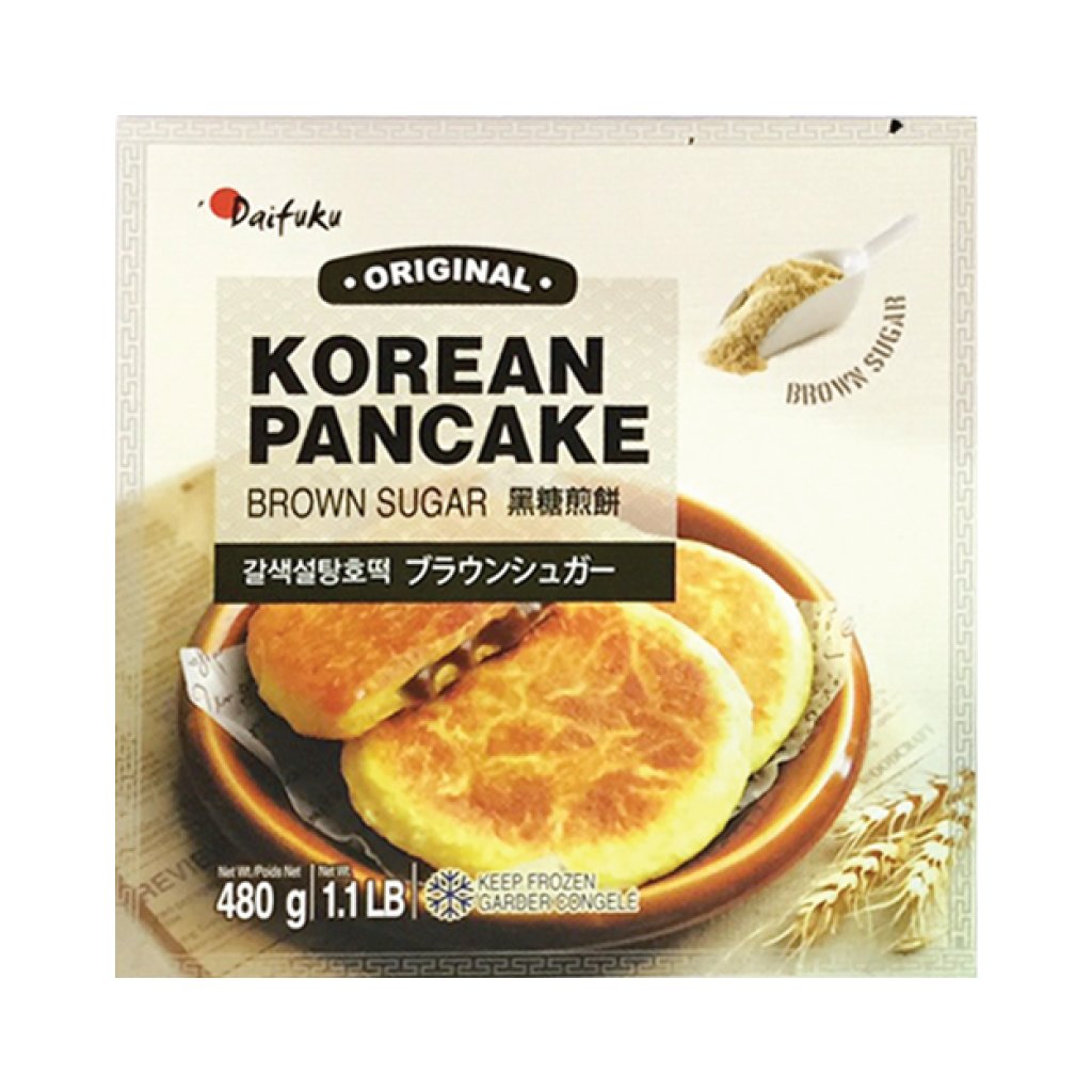 V-KP1001<br>Daifuku Korean Pancake (Brown Sugar) 24/480G (V-Kp1001)
