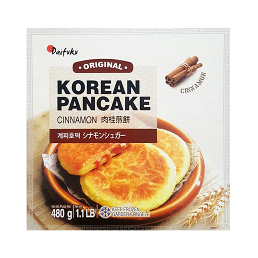 V-KP1002<br>Daifuku Korean Pancake (Cinnamon) 24/480G (V-Kp1002)